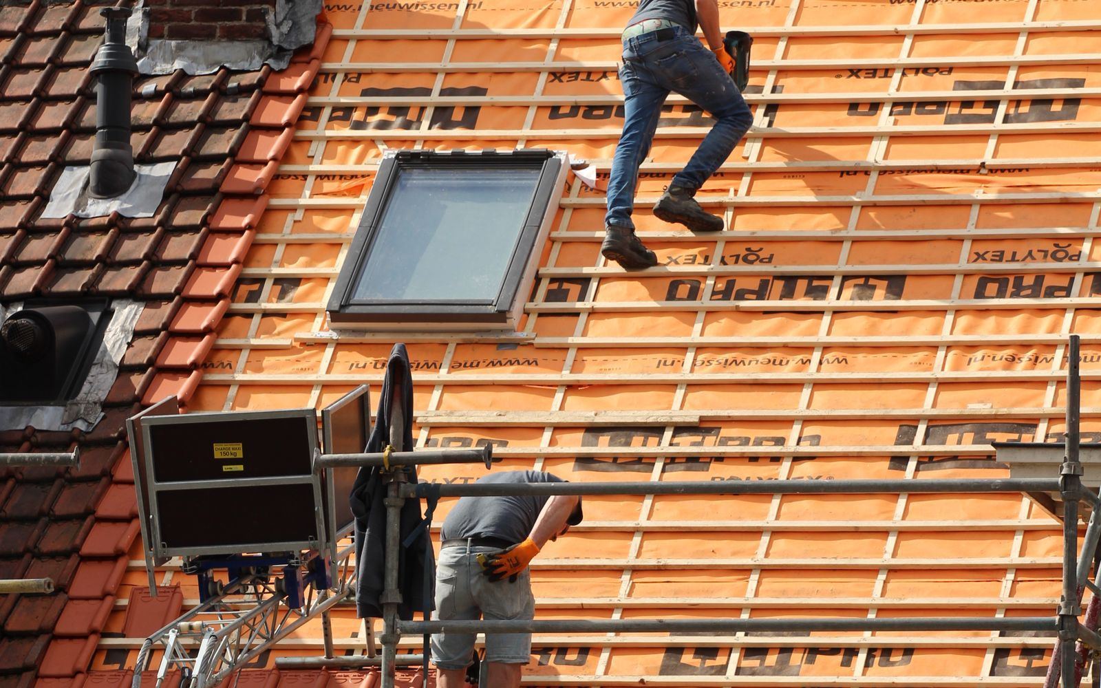 Artisan Couvreur, chantier de couvreur zingueur à Pierrelaye
